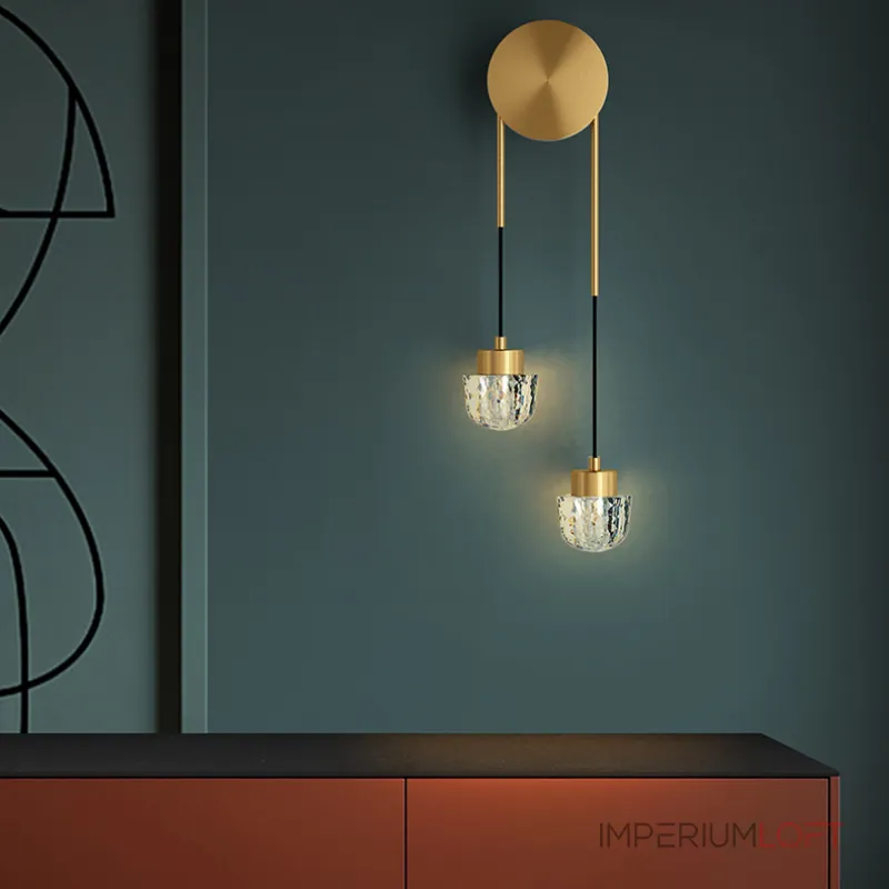 Настенный светильник LYKKE Black от ImperiumLoft Настенный светильник LYKKE Black от ImperiumLoft