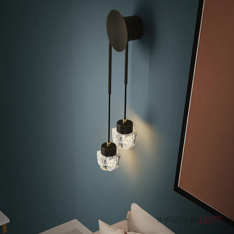 Настенный светильник LYKKE Black от ImperiumLoft Настенный светильник LYKKE Black от ImperiumLoft