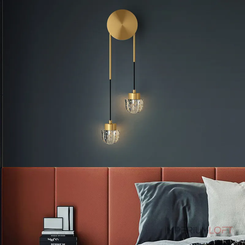 Настенный светильник LYKKE Black от ImperiumLoft Настенный светильник LYKKE Black от ImperiumLoft