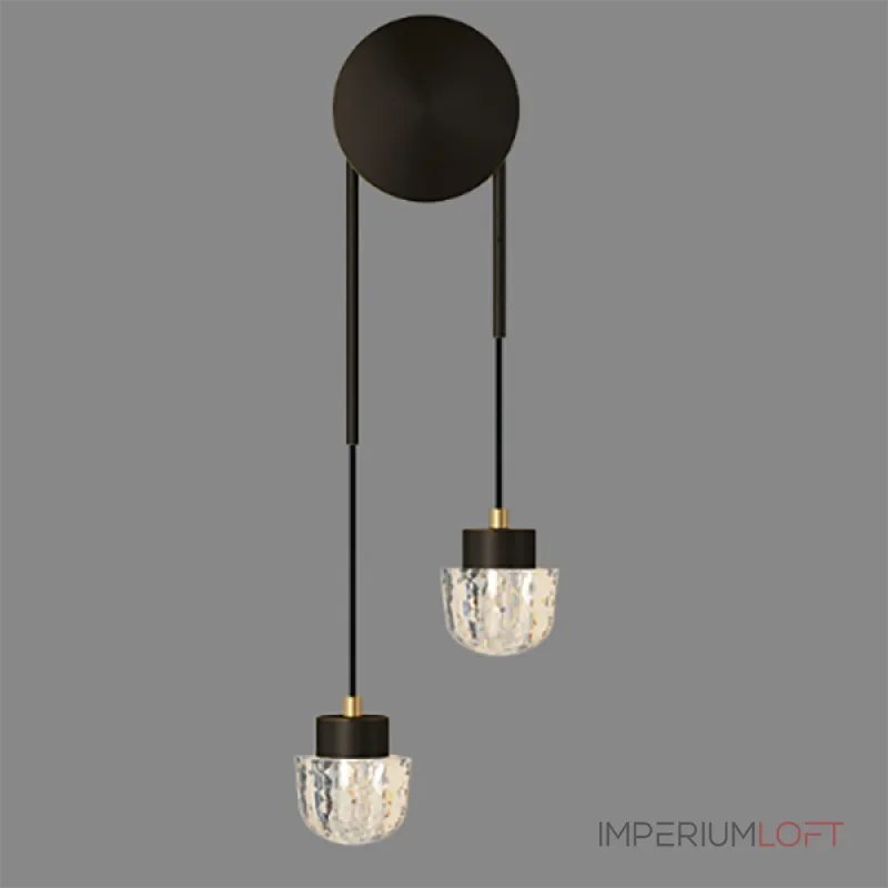Настенный светильник LYKKE Black от ImperiumLoft Настенный светильник LYKKE Black от ImperiumLoft