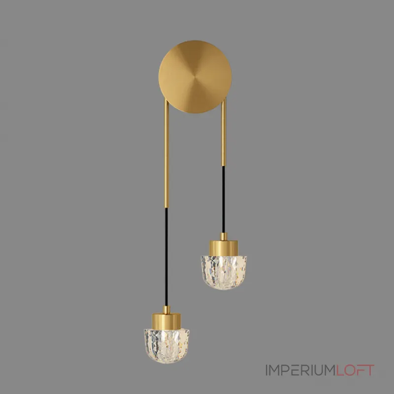 Настенный светильник LYKKE Black от ImperiumLoft Настенный светильник LYKKE Black от ImperiumLoft
