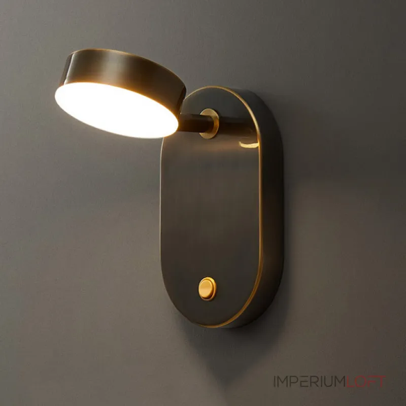 Настенный светильник KAPPA B Black от ImperiumLoft