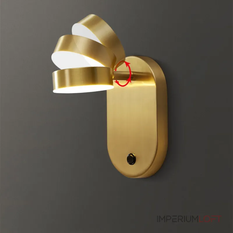 Настенный светильник KAPPA B Black от ImperiumLoft