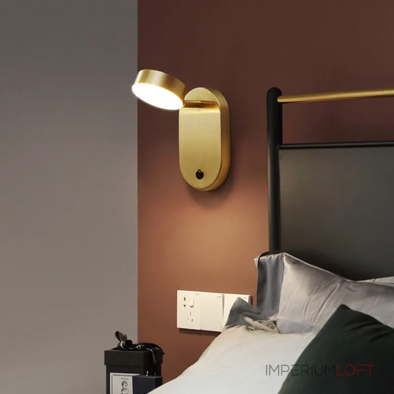 Настенный светильник KAPPA B Black от ImperiumLoft