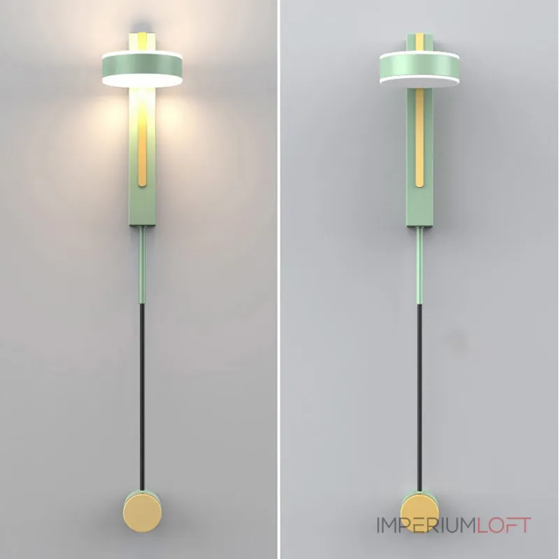 Настенный светильник DENZIL COLOR Black от ImperiumLoft