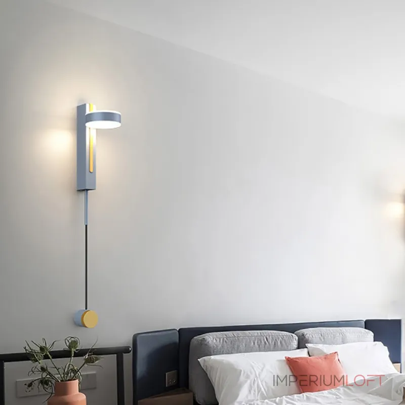 Настенный светильник DENZIL COLOR Black от ImperiumLoft