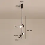 Подвесной светильник SNOTRA L5 Black 3000К