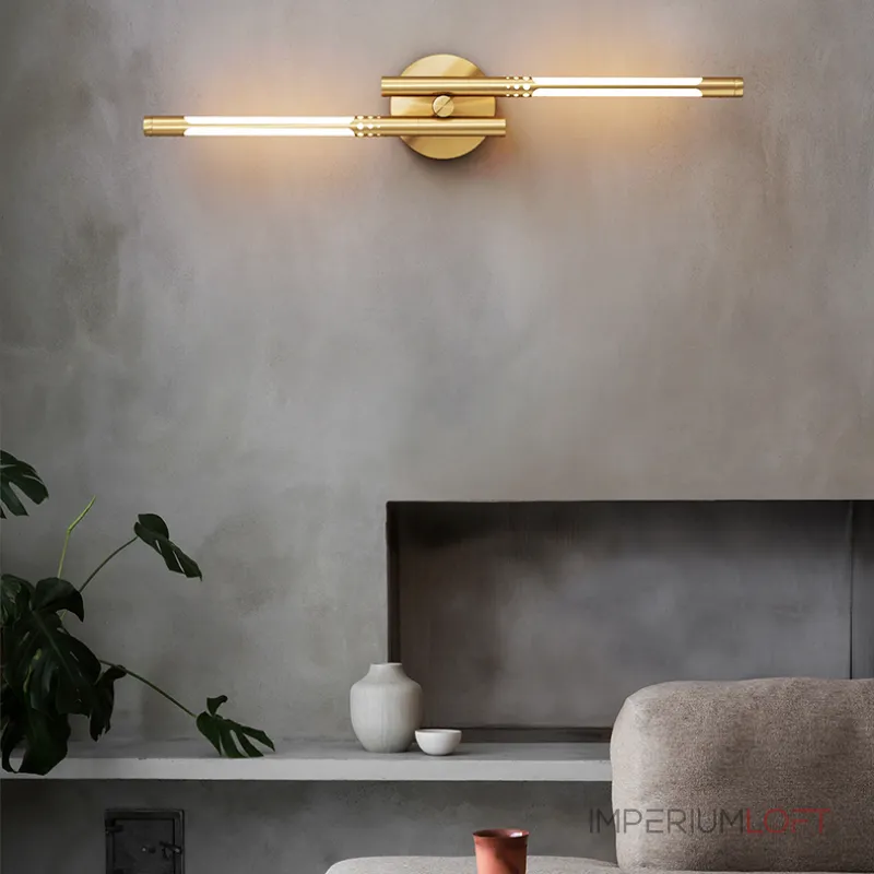 Настенный светильник VALA WALL C Brass от ImperiumLoft