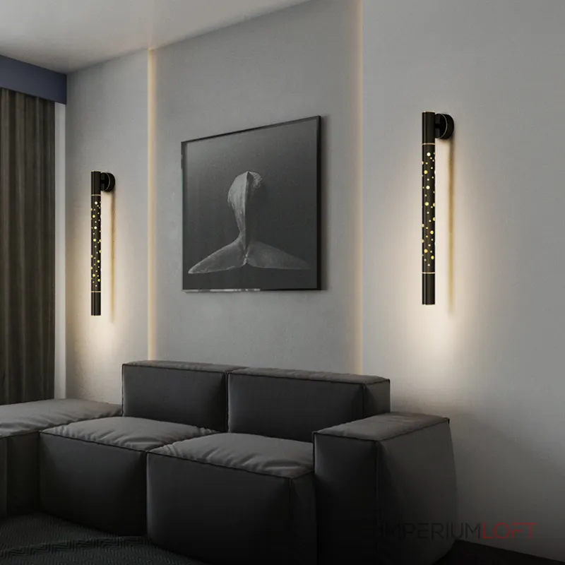 Настенный светильник ALEKSA WALL H60 Black от ImperiumLoft