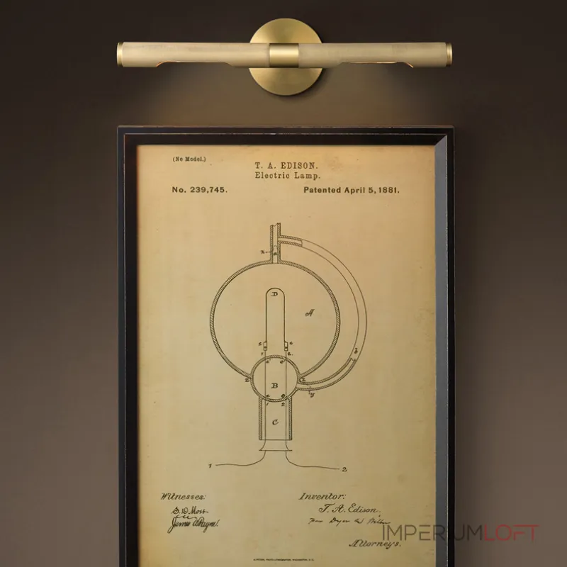 Настенный светильник REGENT Brass от ImperiumLoft