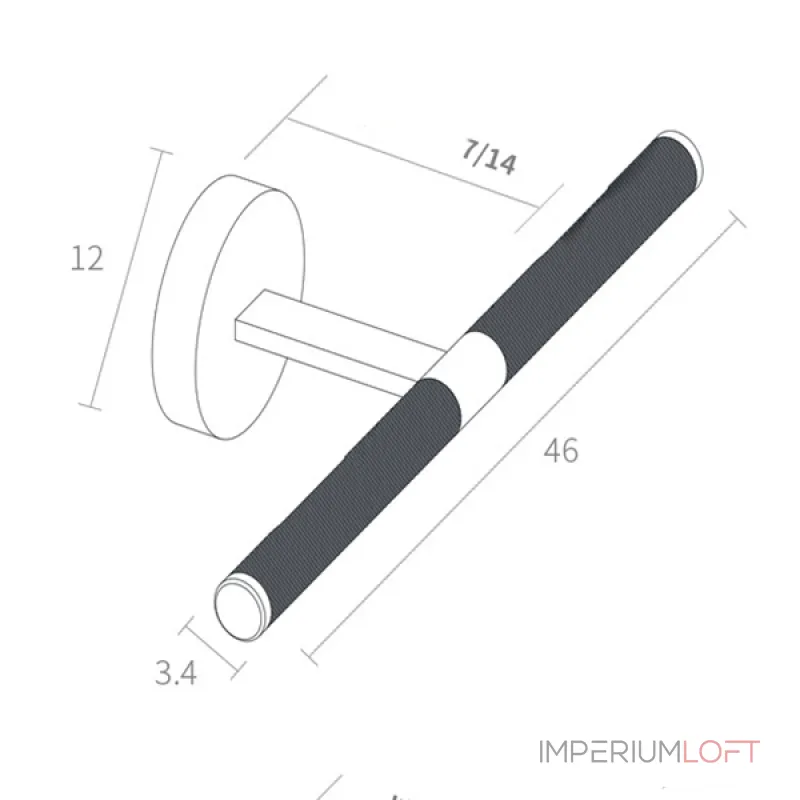 Настенный светильник REGENT Brass от ImperiumLoft