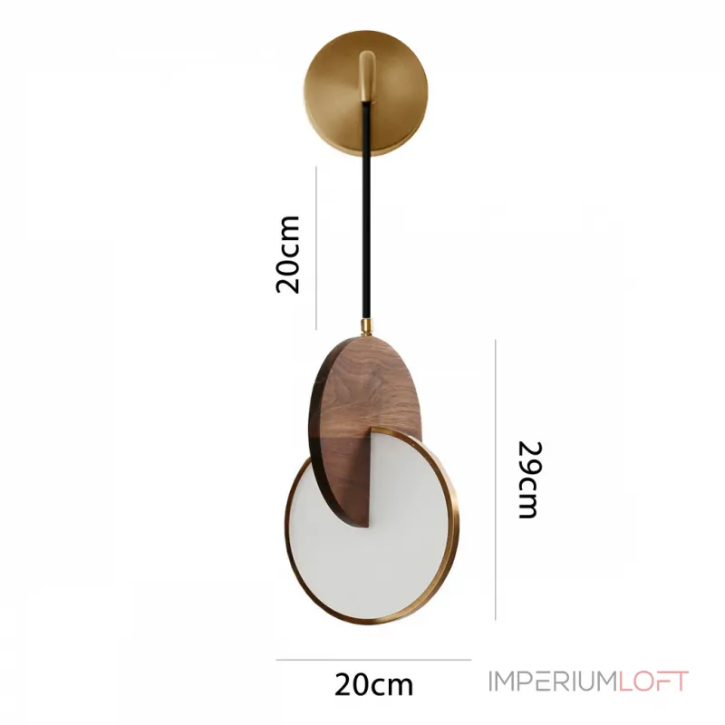 Настенный светильник GLATT WOOD WALL от ImperiumLoft Настенный светильник GLATT WOOD WALL от ImperiumLoft