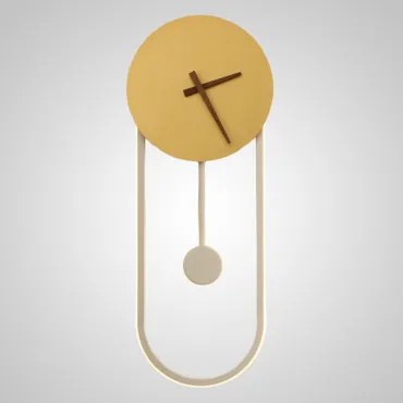 Настенные часы SPENSER C White Brass