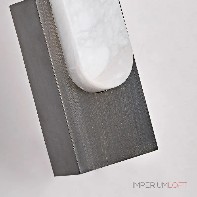 Настенный светодиодный светильник с прямоугольным плафоном из мрамора MIRCA B Black от ImperiumLoft Настенный светодиодный светильник с прямоугольным плафоном из мрамора MIRCA B Black от ImperiumLoft