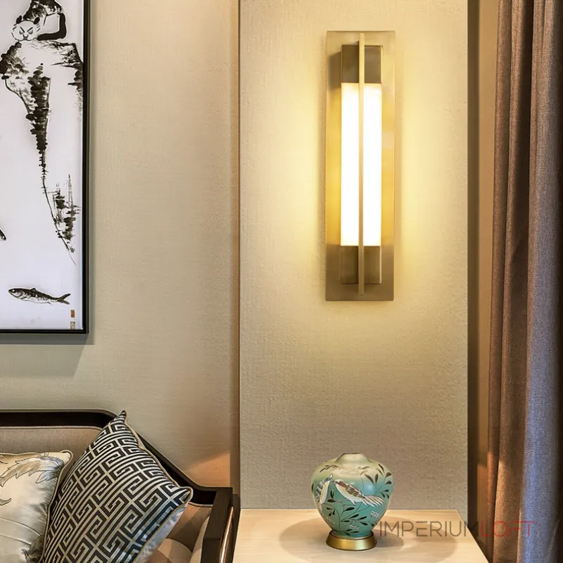 Настенный светильник GLEE C H55 Brass от ImperiumLoft Настенный светильник GLEE C H55 Brass от ImperiumLoft