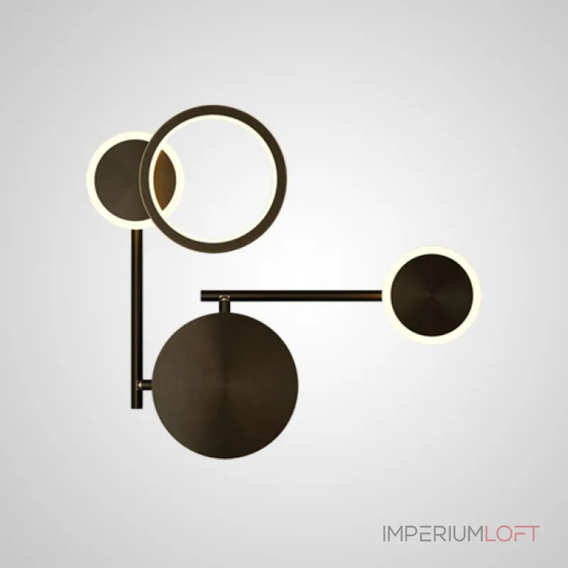 Настенный светильник ZINGY B Black от ImperiumLoft