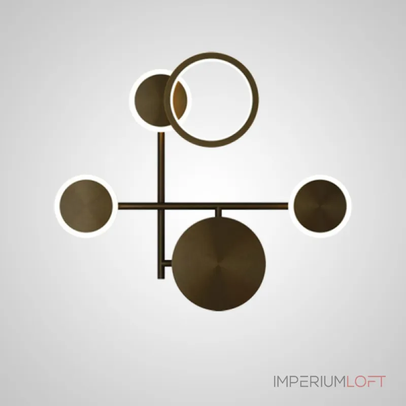 Настенный светильник ZINGY B Black от ImperiumLoft