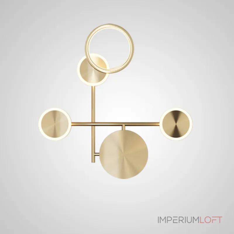 Настенный светильник ZINGY B Black от ImperiumLoft