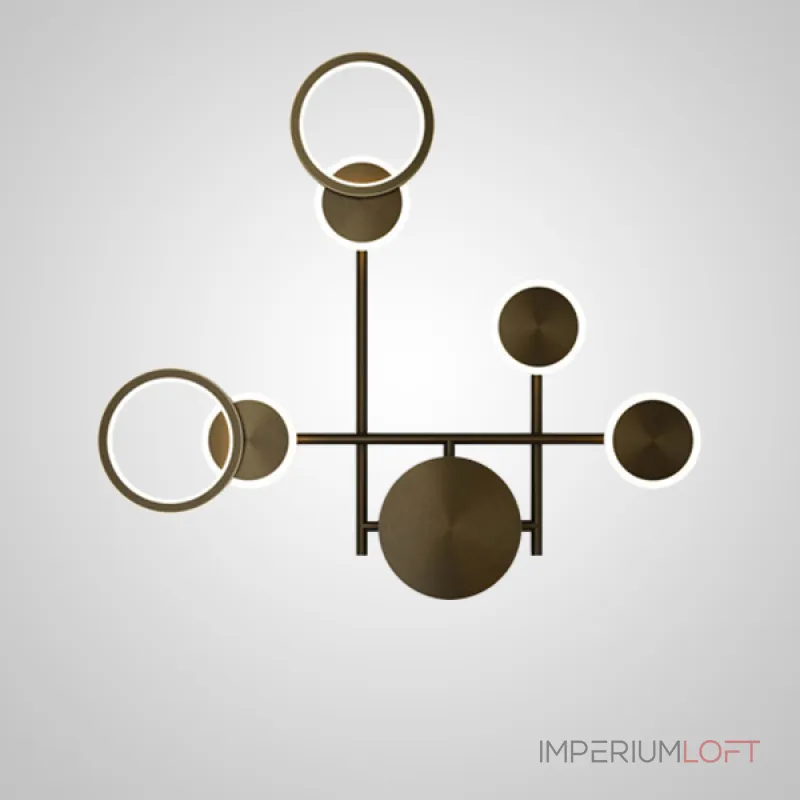 Настенный светильник ZINGY B Black от ImperiumLoft