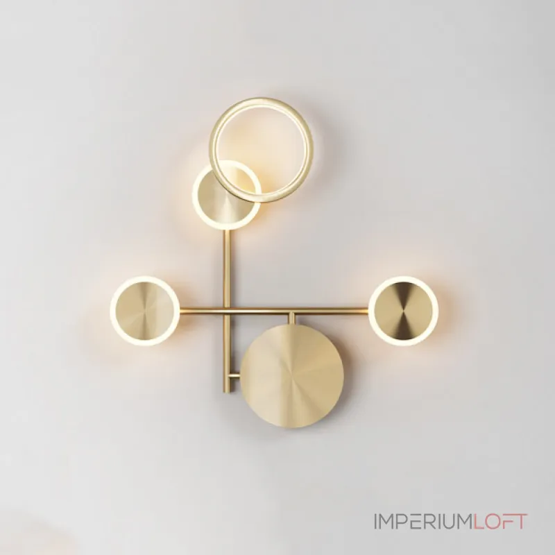 Настенный светильник ZINGY B Black от ImperiumLoft