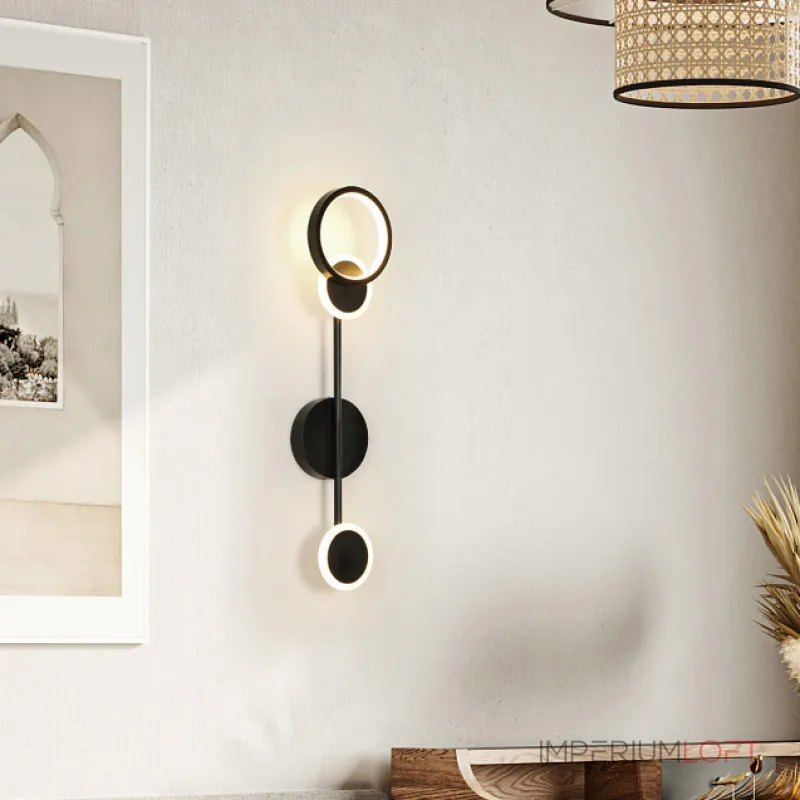 Настенный светильник ZINGY D Brass от ImperiumLoft