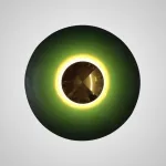 Настенный светильник ALESTA D50 Blue от ImperiumLoft