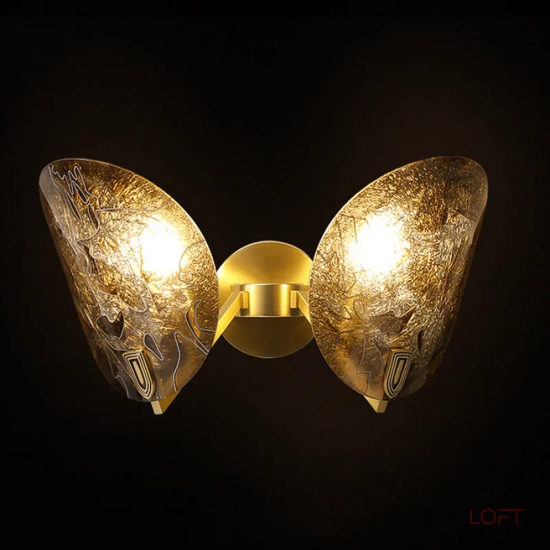 Настенный светильник ALESTA D50 Blue от ImperiumLoft