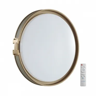 Настенно-потолочный светильник Сонекс COLOR SN 80 7654/EL LED 70Вт 3000-6000К D505 IP43 пульт ДУ Белый