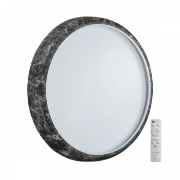 Настенно-потолочный светильник Сонекс COLOR SN 84 7639/EL LED 70Вт 3000-6000K D510 IP43 пульт ДУ Чёрный