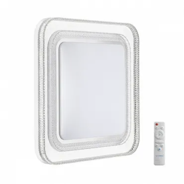 Настенно-потолочный светильник Сонекс MARON SN 130 7685/EL LED 70Вт 3000-6000K 490х490 IP43 пульт ДУ SUZY SILVER Настенно-потолочный светильник Сонекс MARON SN 130 7685/EL LED 70Вт 3000-6000K 490х490 IP43 пульт ДУ SUZY SILVER