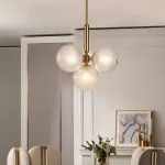 Подвесной светильник RAFFIN 4 Transparent Black