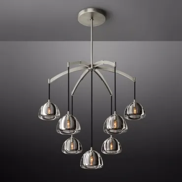 Люстра на штанге Future D92 Nickel Люстра на штанге Future D92 Nickel