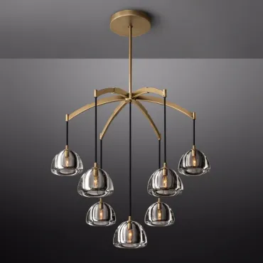 Люстра на штанге Future D92 Brass