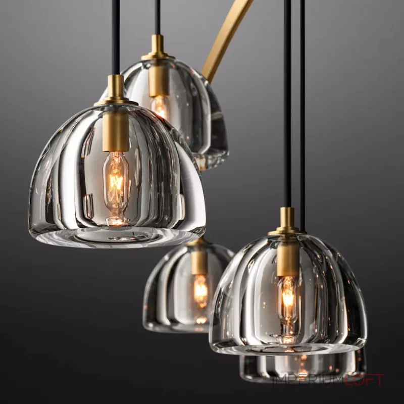 Люстра на штанге Future D92 Brass Люстра на штанге Future D92 Brass