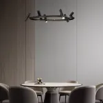 Подвесная люстра LEEDS RING L8