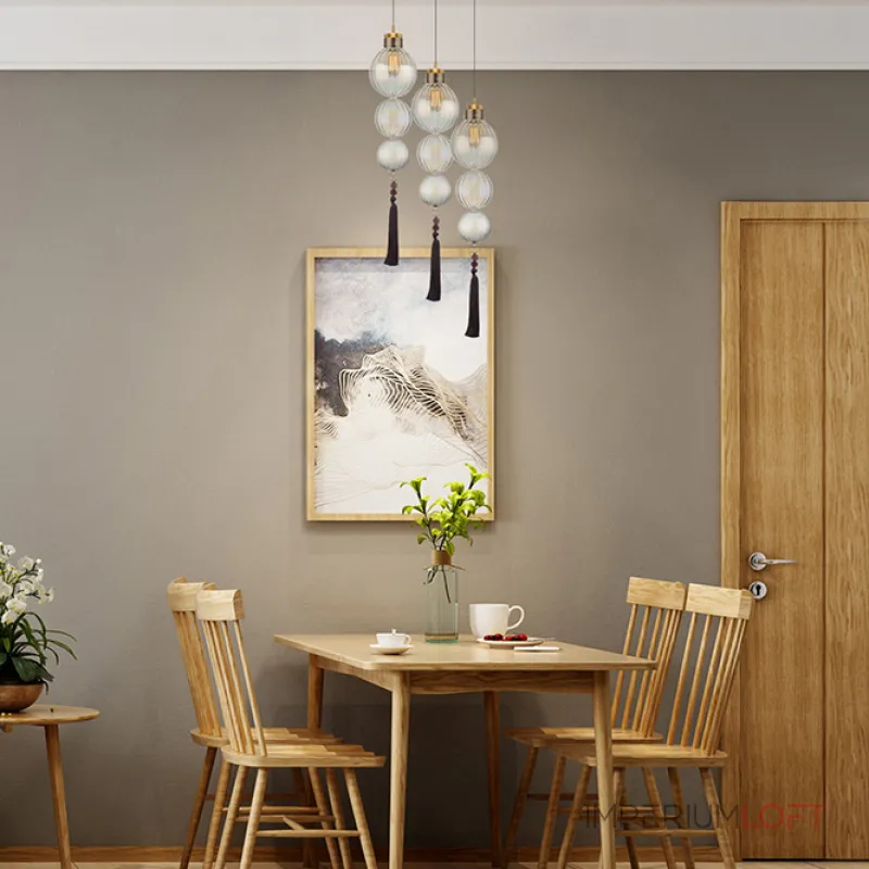 Подвесной светильник Heathfield Lighting - Medina Pendant Brown от ImperiumLoft