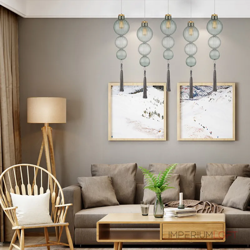 Подвесной светильник Heathfield Lighting - Medina Pendant Brown от ImperiumLoft