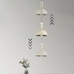 Подвесной светильник TOFT DOME Beige Grey