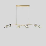 Подвесной светильник CAMILIA ARC L100 Brass от ImperiumLoft