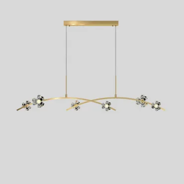 Подвесной светильник CAMILIA ARC L100 Brass