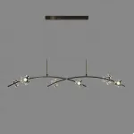 Подвесной светильник CAMILIA ARC L120 Black от ImperiumLoft