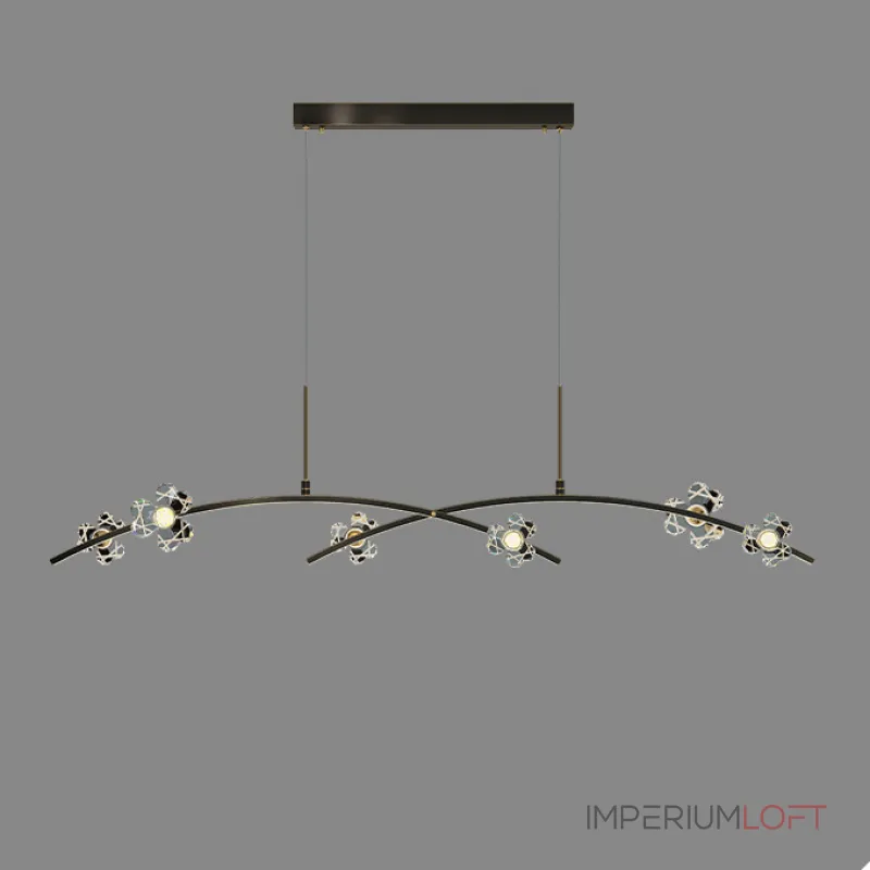 Подвесной светильник CAMILIA ARC L120 Black от ImperiumLoft Подвесной светильник CAMILIA ARC L120 Black от ImperiumLoft