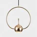 Подвесной светильник Nadise A Gold с оригинальным плафоном от ImperiumLoft