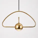 Подвесной светильник Nadise B Gold с оригинальным плафоном от ImperiumLoft