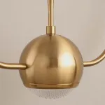 Подвесной светильник Nadise B Gold с оригинальным плафоном от ImperiumLoft