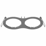 Рамка на 2 светильника Lightstar Intero 16 217629 от ImperiumLoft