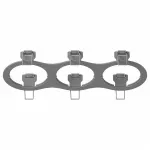 Рамка на 3 светильника Lightstar Intero 16 217639 от ImperiumLoft