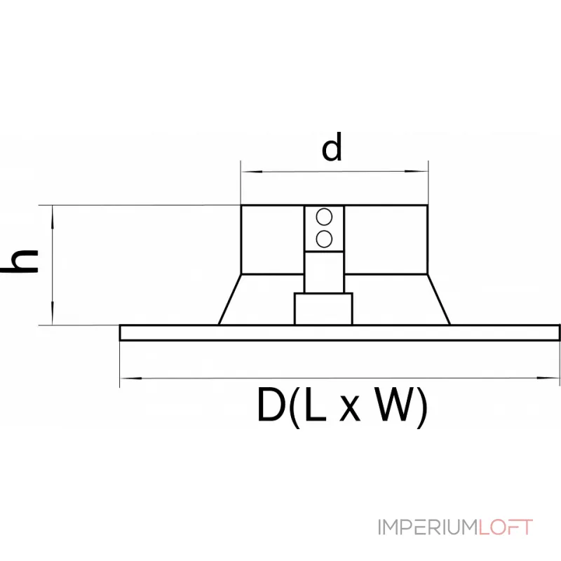 Рамка на 1 светильник Lightstar Domino 214617 от ImperiumLoft Рамка на 1 светильник Lightstar Domino 214617 от ImperiumLoft