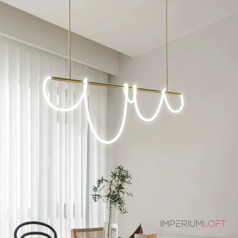 Подвесной светильник Luke Lampco Tracer Bar L1000 в современном оформлении от ImperiumLoft