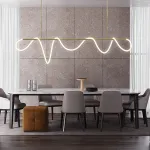 Подвесной светильник Luke Lampco Tracer Bar L1000 в современном оформлении от ImperiumLoft